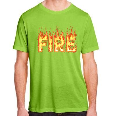 Fire Flame Adult Fire And Ice Costume Adult ChromaSoft Performance T-Shirt