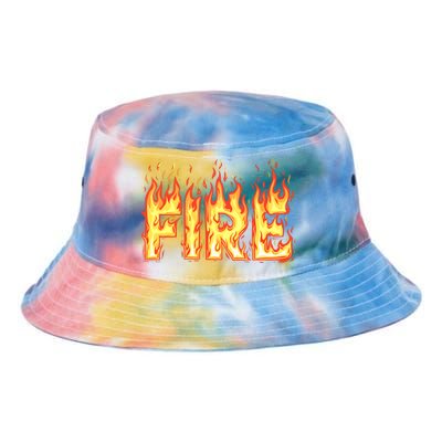 Fire Flame Adult Fire And Ice Costume Tie Dye Newport Bucket Hat