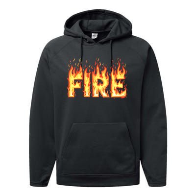 Fire Flame Adult Fire And Ice Costume Performance Fleece Hoodie