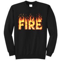 Fire Flame Adult Fire And Ice Costume Sweatshirt