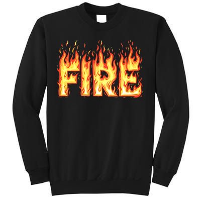 Fire Flame Adult Fire And Ice Costume Sweatshirt