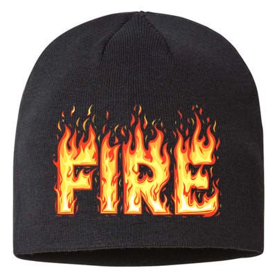 Fire Flame Adult Fire And Ice Costume Sustainable Beanie