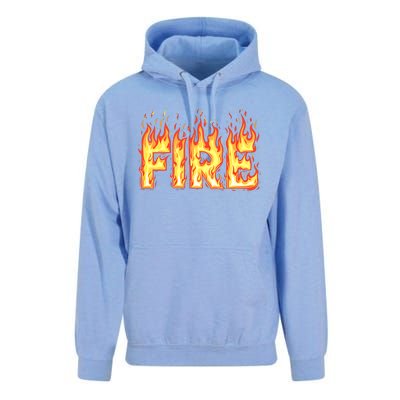 Fire Flame Adult Fire And Ice Costume Unisex Surf Hoodie