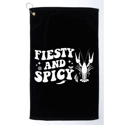 Funny Feisty And Spicy Crawfish Boil Festival Party Lobster Golf Towel