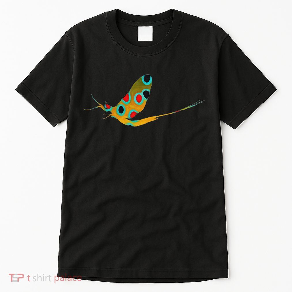 Fly Fishing Brook Trout Mayfly Graphic Tall T-Shirt