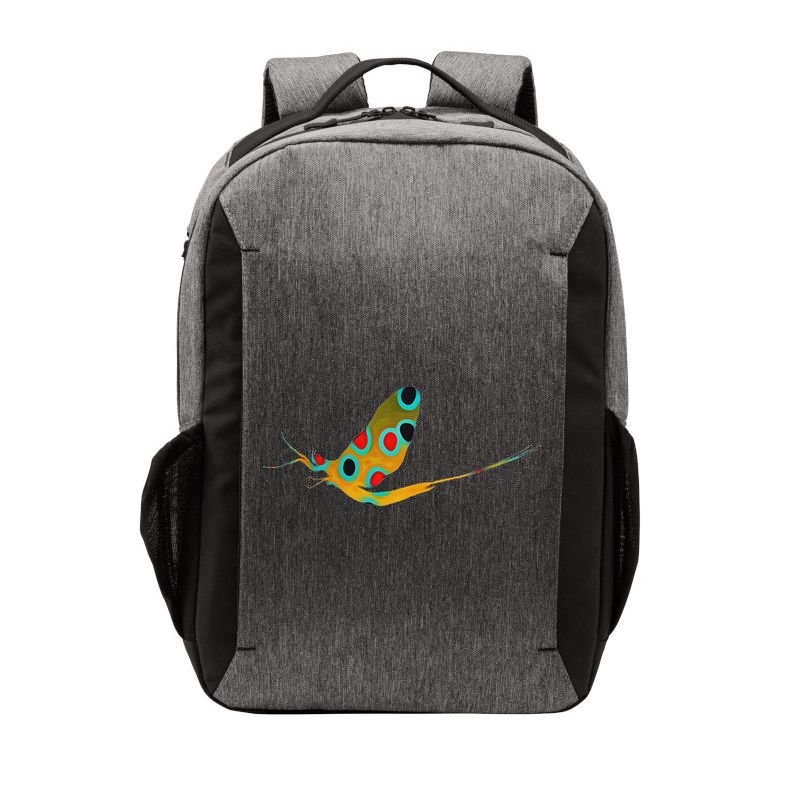 Fly Fishing Brook Trout Mayfly Graphic Vector Backpack