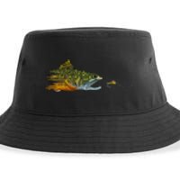 Fly Fishing Brook Trout Dry Fly Tying Fisherman Sustainable Bucket Hat