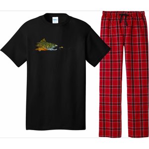 Fly Fishing Brook Trout Dry Fly Tying Fisherman Pajama Set