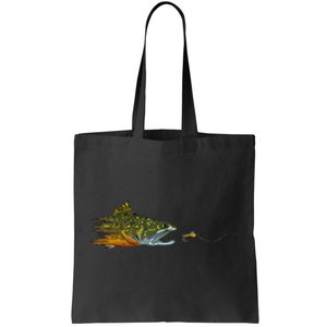 Fly Fishing Brook Trout Dry Fly Tying Fisherman Tote Bag