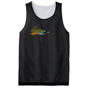 Fly Fishing Brook Trout Dry Fly Tying Fisherman Mesh Reversible Basketball Jersey Tank