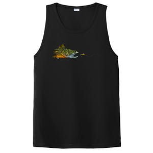 Fly Fishing Brook Trout Dry Fly Tying Fisherman PosiCharge Competitor Tank