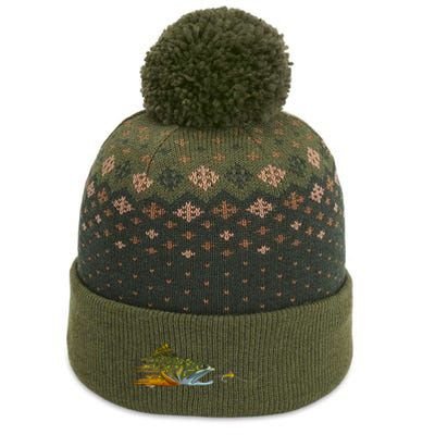 Fly Fishing Brook Trout Dry Fly Tying Fisherman The Baniff Cuffed Pom Beanie