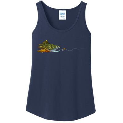 Fly Fishing Brook Trout Dry Fly Tying Fisherman Ladies Essential Tank