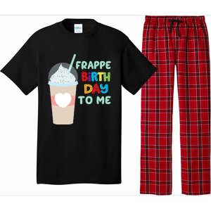 Funny Frappe Birthday To Me Joke Saying For Coffee Lovers Pajama Set