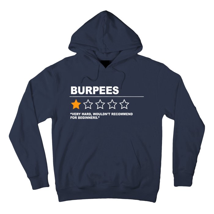 Funny Fitness Burpees Hoodie