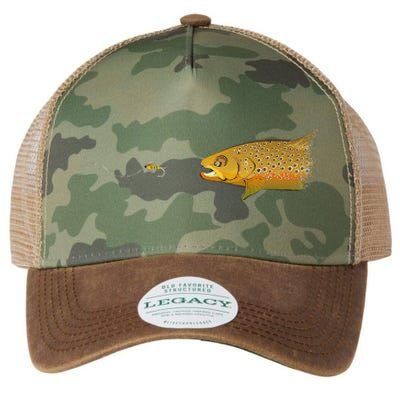 Fly Fishing Brown Trout Dry Fly Tying Legacy Tie Dye Trucker Hat