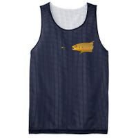 Fly Fishing Brown Trout Dry Fly Tying Mesh Reversible Basketball Jersey Tank