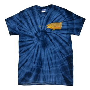 Fly Fishing Brown Trout Dry Fly Tying Tie-Dye T-Shirt