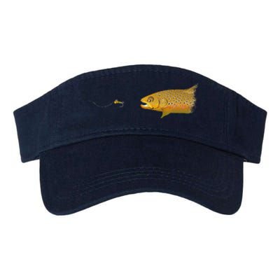 Fly Fishing Brown Trout Dry Fly Tying Valucap Bio-Washed Visor