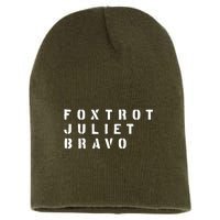 FJB Fuck Biden Military Anti Biden Short Acrylic Beanie