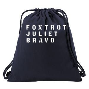 FJB Fuck Biden Military Anti Biden Drawstring Bag