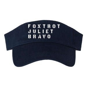 FJB Fuck Biden Military Anti Biden Valucap Bio-Washed Visor