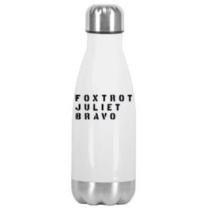 FJB Fuck Biden Military Anti Biden Stainless Steel Insulated Water Bottle