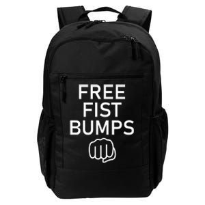 Free Fist Bumps Funny Jokes Daily Commute Backpack