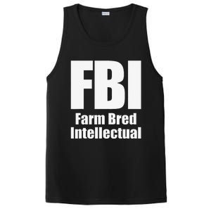 FBI (Farm Bred Intellectual) Funny Farm Farmer Farming PosiCharge Competitor Tank