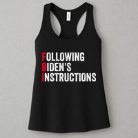 FBI Following Bidens Instructions Apparel Womens Tank Top