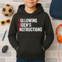 FBI Following Bidens Instructions Apparel Kids Hoodie