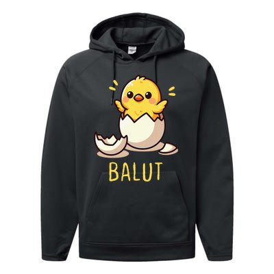 Funny Filipino Balut Balut Eggs Performance Fleece Hoodie