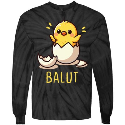 Funny Filipino Balut Balut Eggs Tie-Dye Long Sleeve Shirt