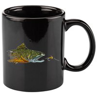 Fly Fishing Brook Trout Dry Fly Tying Fisher Gift 11oz C Handle Ceramic Mug