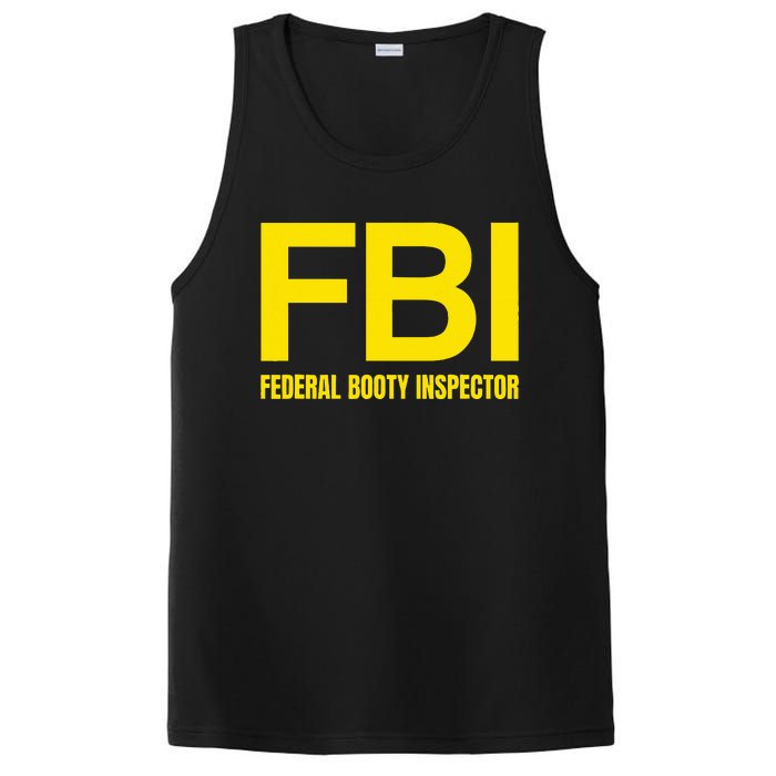 Fbi Federal Booty Inspector X Only Love Date Fans Irony PosiCharge Competitor Tank