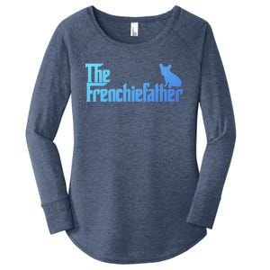 Funny French Bulldog Owner The Frenchie Father Dad Gift Women's Perfect Tri Tunic Long Sleeve Shirt