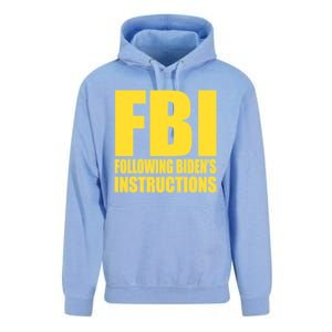 Fbi Following BidenS Instructions Funny Gift Unisex Surf Hoodie