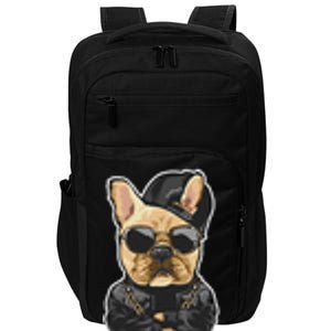 frenchie french bulldog frenchie mom dog pug bull Impact Tech Backpack