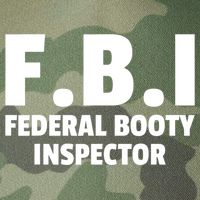 FBI Federal Booty Inspector Funny Legacy Tie Dye Trucker Hat
