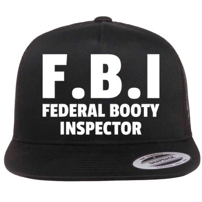 FBI Federal Booty Inspector Funny Flatbill Hat