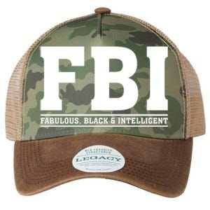 FBI Fabulous Black And Intelligent Legacy Tie Dye Trucker Hat