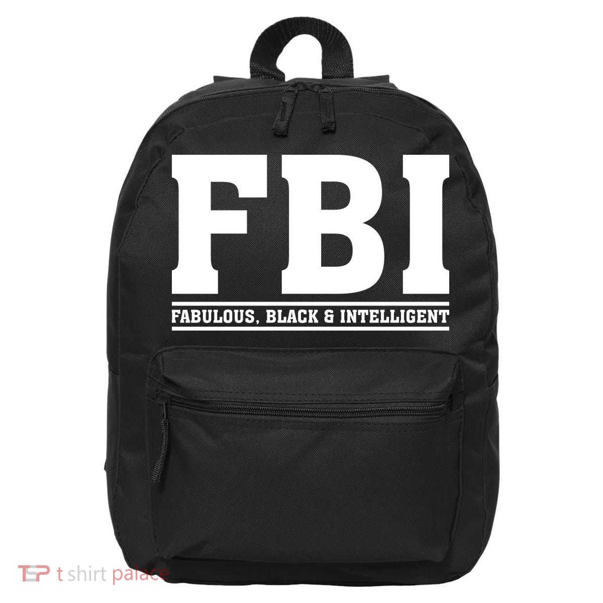 FBI Fabulous Black And Intelligent 16 in Basic Backpack