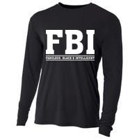 FBI Fabulous Black And Intelligent Cooling Performance Long Sleeve Crew