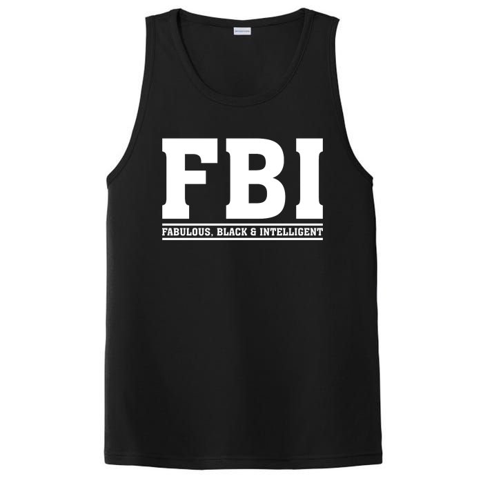 FBI Fabulous Black And Intelligent PosiCharge Competitor Tank