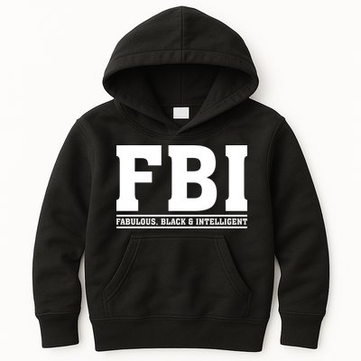 FBI Fabulous Black And Intelligent Kids Hoodie