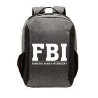 FBI Fabulous Black And Intelligent Vector Backpack