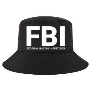 FBI Federal Bacon Inspector Funny Bacon Cool Comfort Performance Bucket Hat