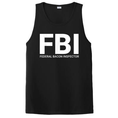 FBI Federal Bacon Inspector Funny Bacon PosiCharge Competitor Tank