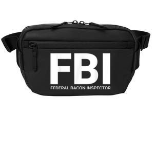 FBI Federal Bacon Inspector Funny Bacon Crossbody Pack