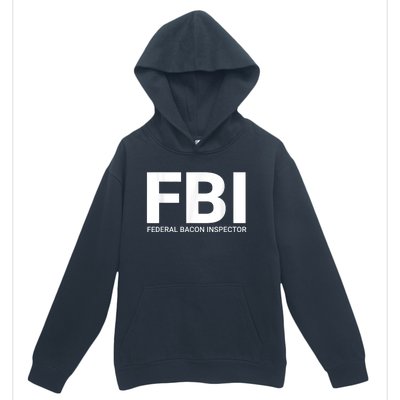 FBI Federal Bacon Inspector Funny Bacon Urban Pullover Hoodie